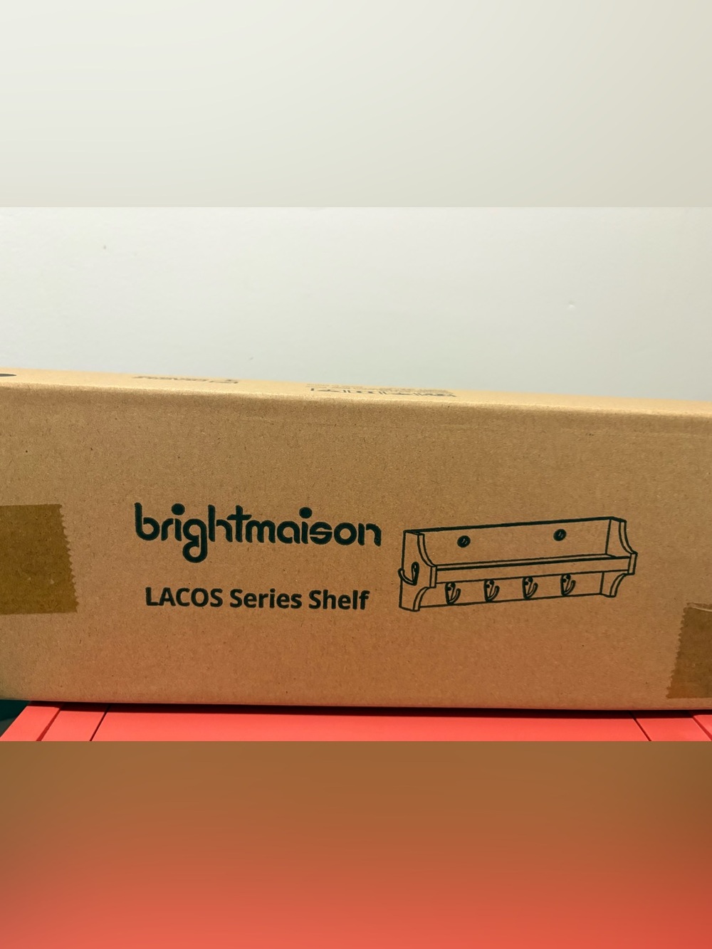 Black LACOS key holder Shelf